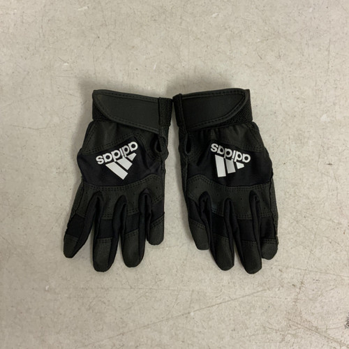 Vist Large View of Product Image Which is Used Adidas BB/SB Batting Gloves Black MD