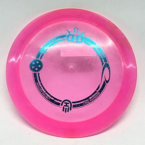 Vist Large View of Product Image Which is Used Latitude 64 HAND I OPTO HAVOC Disc Golf Driver Pink 173g