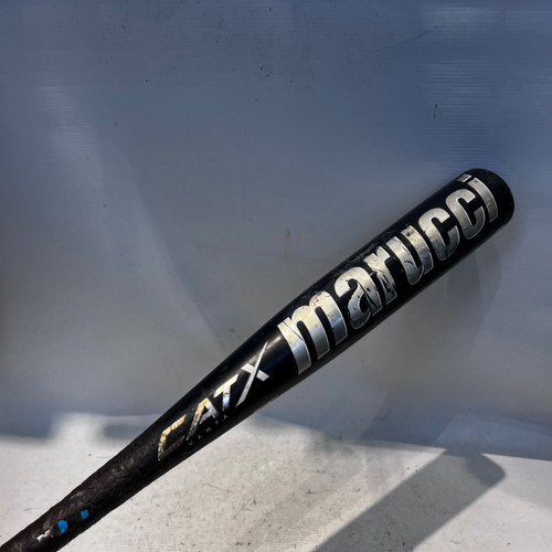 Vist Large View of Product Image Which is Used Marucci CAT X BB/SB High School -3 Bat Black 32"