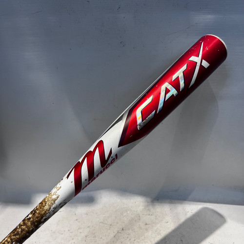 Vist Large View of Product Image Which is Used Marucci CAT X BB/SB High School -3 Bat Red 32"
