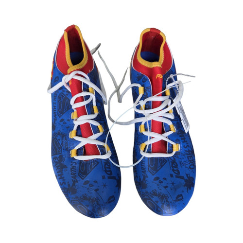 Vist Large View of Product Image Which is Used PHENOM SUPERMAN CLEATS 10 Adult FB Cleats Royal Blue Senior 10
