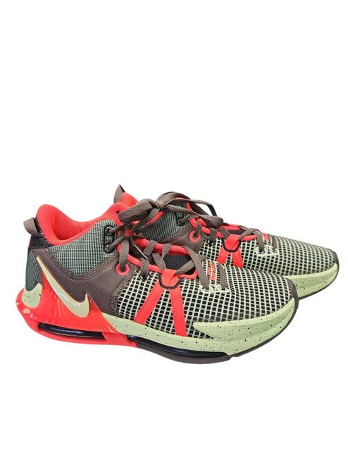 Vist Large View of Product Image Which is Used Nike Basketball Shoes M Brown Senior 9.5