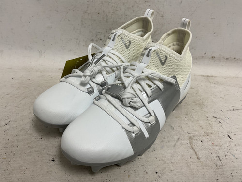 Vist Large View of Product Image Which is Used Under Armour C1N MC 3121199-102 Jr FB Cleats Grey Junior 06