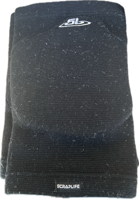 Vist Large View of Product Image Which is Used SZ L/XL Volleyball Knee Pads Black