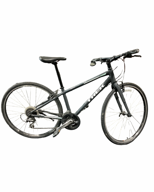 Vist Large View of Product Image Which is Used Trek FX2 Road Bike Mens Grey 54-55cm - MD Frame