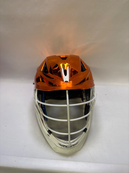 Vist Large View of Product Image Which is Used Cascade XRS Lacrosse Helmet Orange LG