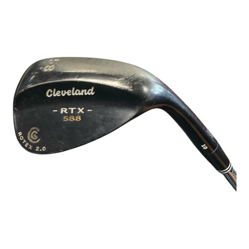 Vist Large View of Product Image Which is Used Cleveland RTX 588 Golf Wedge Mens RH 58 Degree