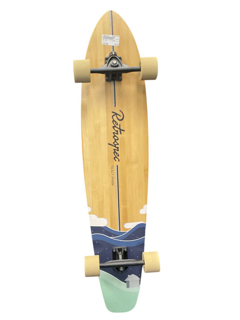 Vist Large View of Product Image Which is Used Retrospec TRACY PHAN Longboard Tan Long