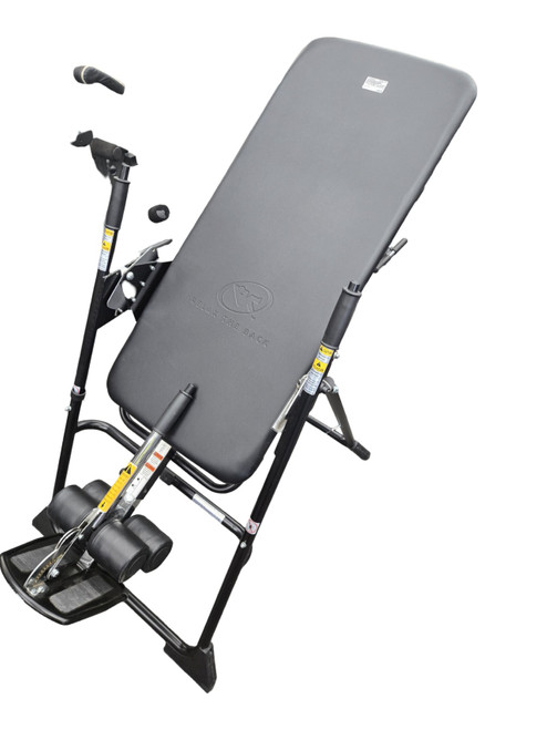 Vist Large View of Product Image Which is Used RELAX THE BACK INVERSION TABLE Inversion Table Black