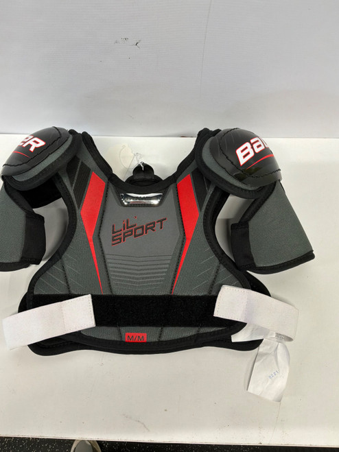 Vist Large View of Product Image Which is Used Bauer LIL SPORT Youth Shoulder Pads MD