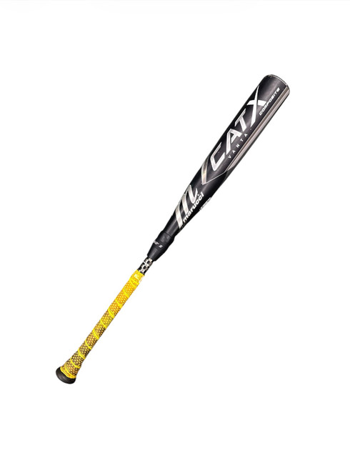 Vist Large View of Product Image Which is Used Marucci CAT X COMPOSITE VANTA BB/SB USSSA 2 3/4 Bat 31"