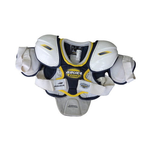 Vist Large View of Product Image Which is Used Bauer 2000 JR SM HOCKEY SHOULDER PADS Junior Shoulder Pads SM