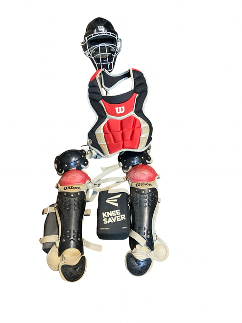 Vist Large View of Product Image Which is Used Wilson 3 PIECE SET Catchers Equipment Other