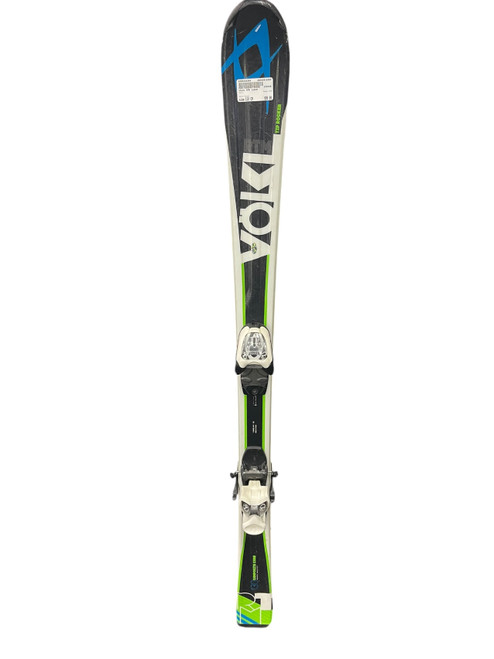 Vist Large View of Product Image Which is Used Volkl RTM Boys DH Ski/Binding Black 130 cm