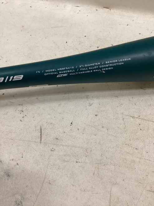 Vist Large View of Product Image Which is Used Marucci F5 BB/SB USSSA 2 3/4 Bat 29"