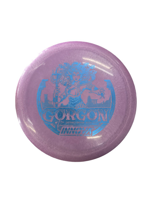 Vist Large View of Product Image Which is Used Innova GSTAR GORGON DRIVER Disc Golf Driver Purple