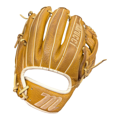 Vist Large View of Product Image Which is Used Marucci ACADIA SERIES BB/SB Glove RH Throw Brown 12"