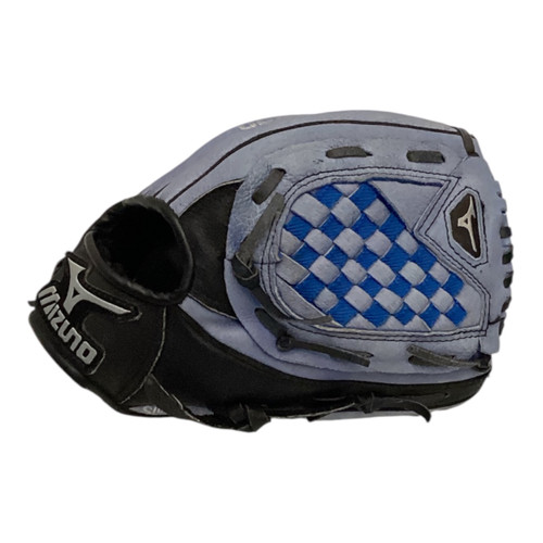 Vist Large View of Product Image Which is Used Mizuno PROSPECT GPP950D BB/SB Glove RH Throw Royal Blue 9 1/2"