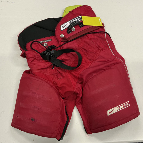 Vist Large View of Product Image Which is Used Bauer SUPREME 50 Junior Pant Red LG