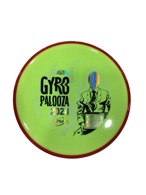 Vist Large View of Product Image Which is Used MVP GYROPALOOZA 24 BALANCE Disc Golf Mid Range Yellow 178g