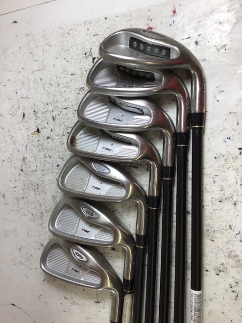 Vist Large View of Product Image Which is Used Taylormade RAC 05 Mens Iron Set RH 4I-SW