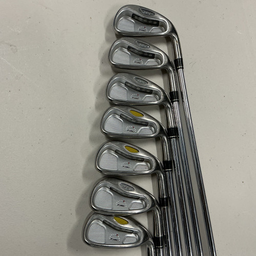 Vist Large View of Product Image Which is Used Taylormade RAC OS Mens Iron Set RH 3I-9I