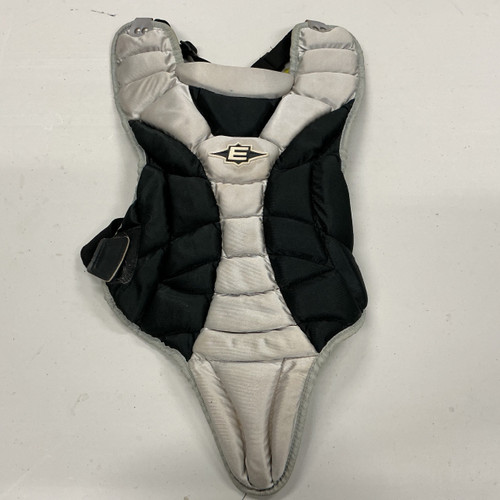 Vist Large View of Product Image Which is Used Easton Catchers Chest Protector Grey And Black Junior