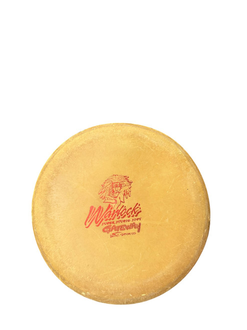 Vist Large View of Product Image Which is Used WARLOCK Disc Golf Putter Orange