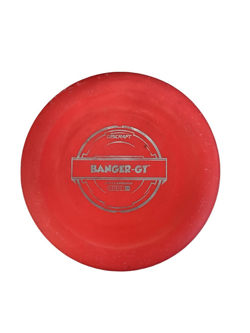 Vist Large View of Product Image Which is Used Disc Golf Warehouse BANGER GT Disc Golf Putter Red