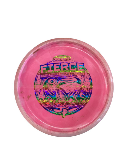 Vist Large View of Product Image Which is Used Discraft BS PIERCE TS FIERCE Disc Golf Putter Pink