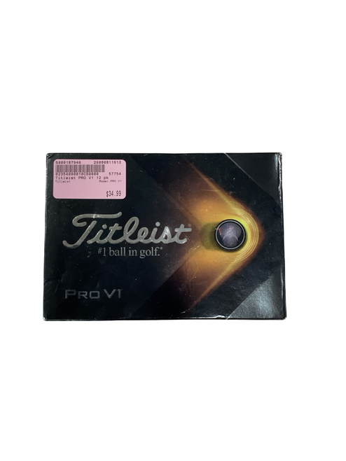 Vist Large View of Product Image Which is Used Titleist PRO V1 12 Pack - Golf Balls
