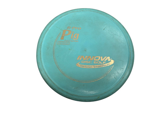 Vist Large View of Product Image Which is Used Innova R-PRO PIG Disc Golf Putter Teal