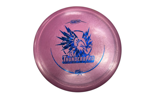 Vist Large View of Product Image Which is Used Innova THUNDERBIRD Disc Golf Driver Purple