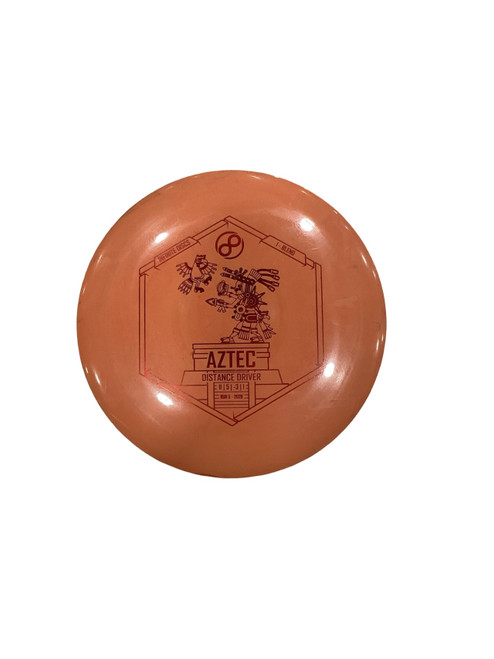 Vist Large View of Product Image Which is Used Infinite Discs AZTEC Disc Golf Driver Orange 172g