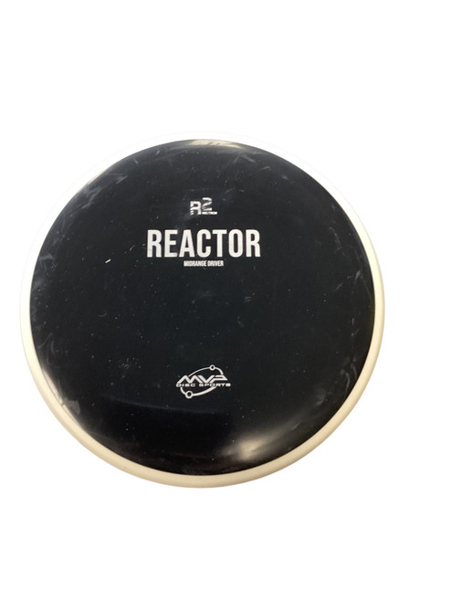 Vist Large View of Product Image Which is Used MVP R2 REACTOR Disc Golf Mid Range Black 177g