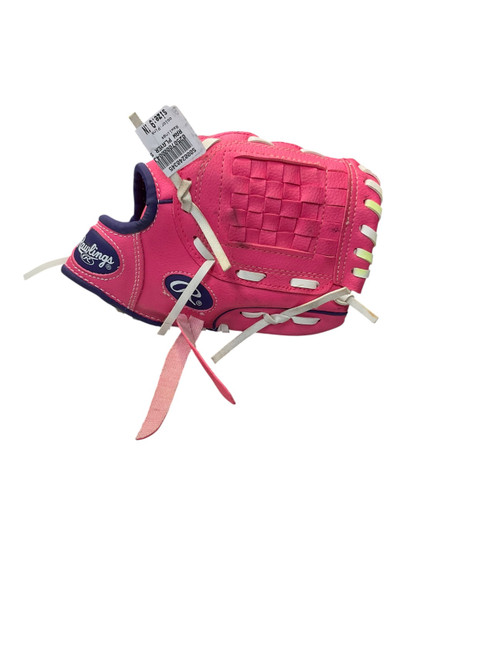 Vist Large View of Product Image Which is Used Rawlings Player Series BB/SB Glove T-ball Pink 9"