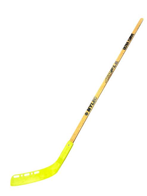 Vist Large View of Product Image Which is Used Mylec AIR FLO Hockey Sticks Sr Brown