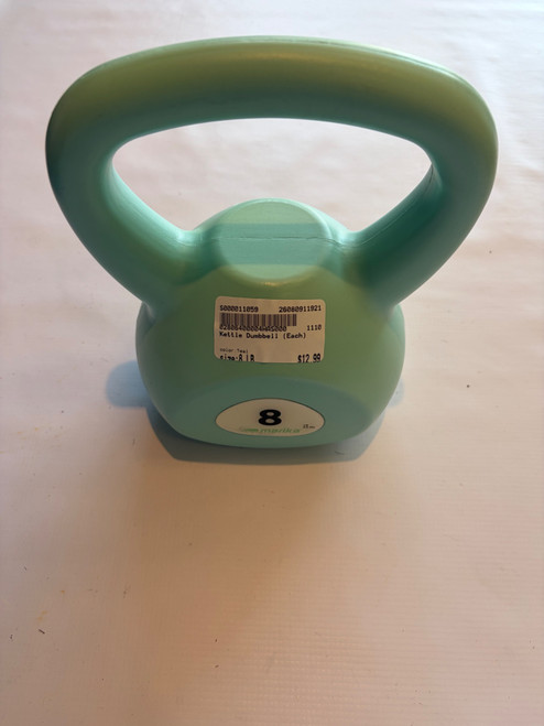 Vist Large View of Product Image Which is Used, Kettle Dumbbell (Each) Teal 8 lb