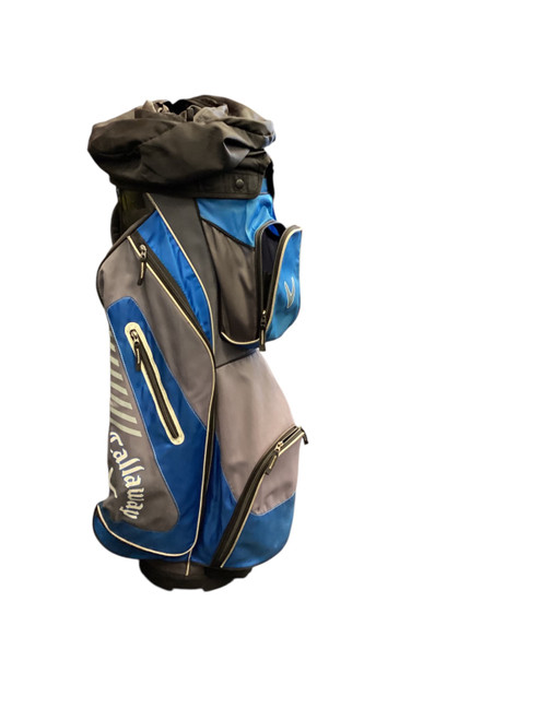 Vist Large View of Product Image Which is Used Callaway 10 WAY CART BAG Mens Cart Bag Black