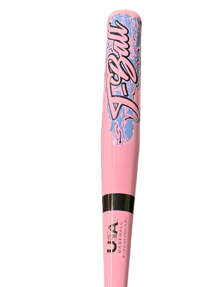 Vist Large View of Product Image Which is Used Rawlings RAWLINGS TBALL 24 IN PINK BB/SB T-Ball Bat 24"