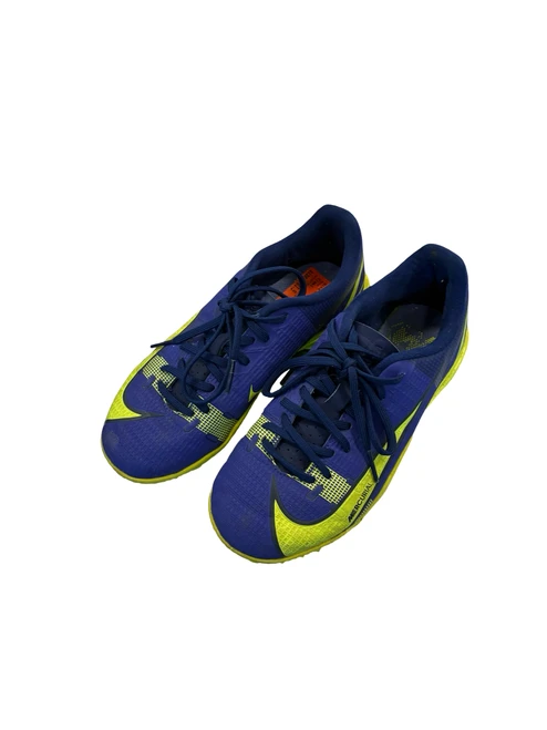 Vist Large View of Product Image Which is Used Nike Soccer Turf Shoes Royal Blue Junior 01.5