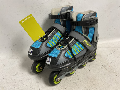 Vist Large View of Product Image Which is Used DBX INLINE SKATES 5-8 Senior Rec Fitness Skates Black Adjustable