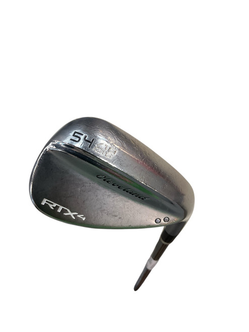 Vist Large View of Product Image Which is Used Cleveland RTX4 Golf Wedge Mens RH 54 Degree