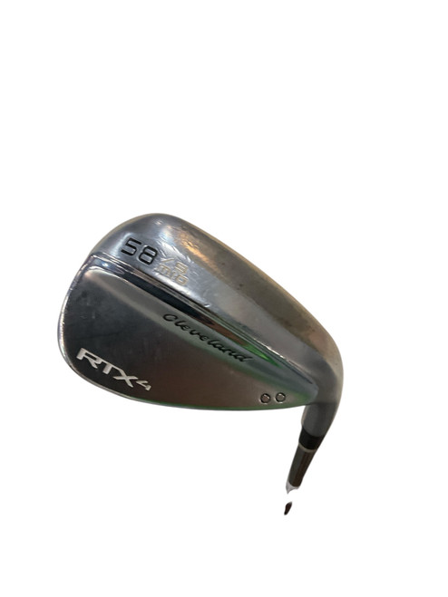 Vist Large View of Product Image Which is Used Cleveland RTX4 Golf Wedge Mens RH 56 Degree