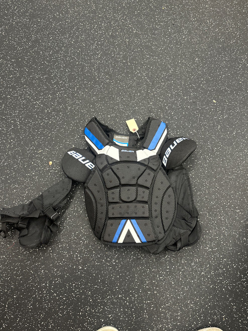 Vist Large View of Product Image Which is Used Bauer STREET Street Body Armor Black S/M