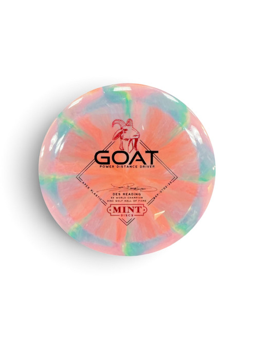 Vist Large View of Product Image Which is Used Mint GOAT POWER DISTANCE Disc Golf Driver None