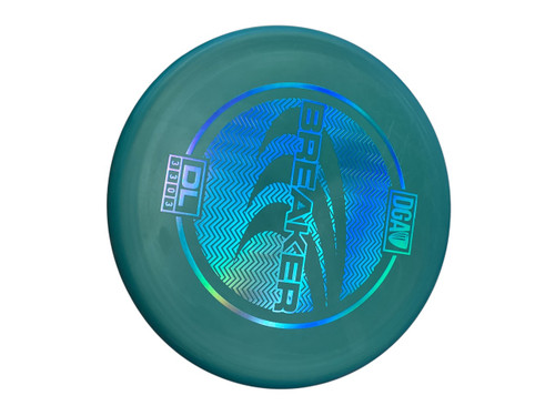 Vist Large View of Product Image Which is Used DGA BREAKER Disc Golf Putter Green