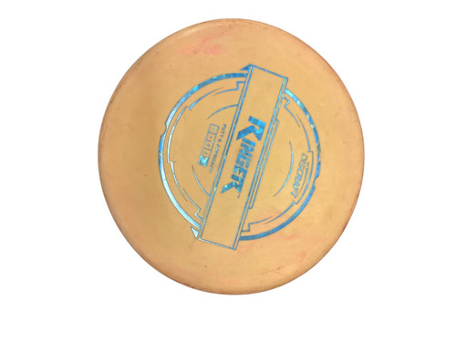 Vist Large View of Product Image Which is Used Discraft RINGER Disc Golf Putter Orange