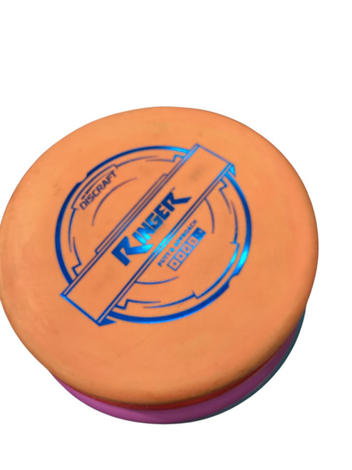 Vist Large View of Product Image Which is Used Discraft RINGER Disc Golf Putter Orange