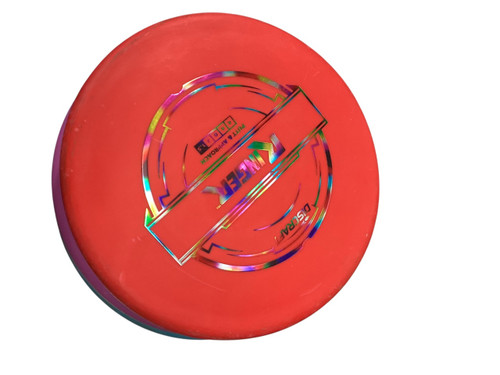 Vist Large View of Product Image Which is Used Discraft RINGER Disc Golf Putter Red